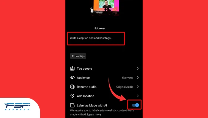 Label as Made with AI
