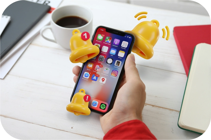 غیر فعال کردن نوتیفیکیشن برنامه ها