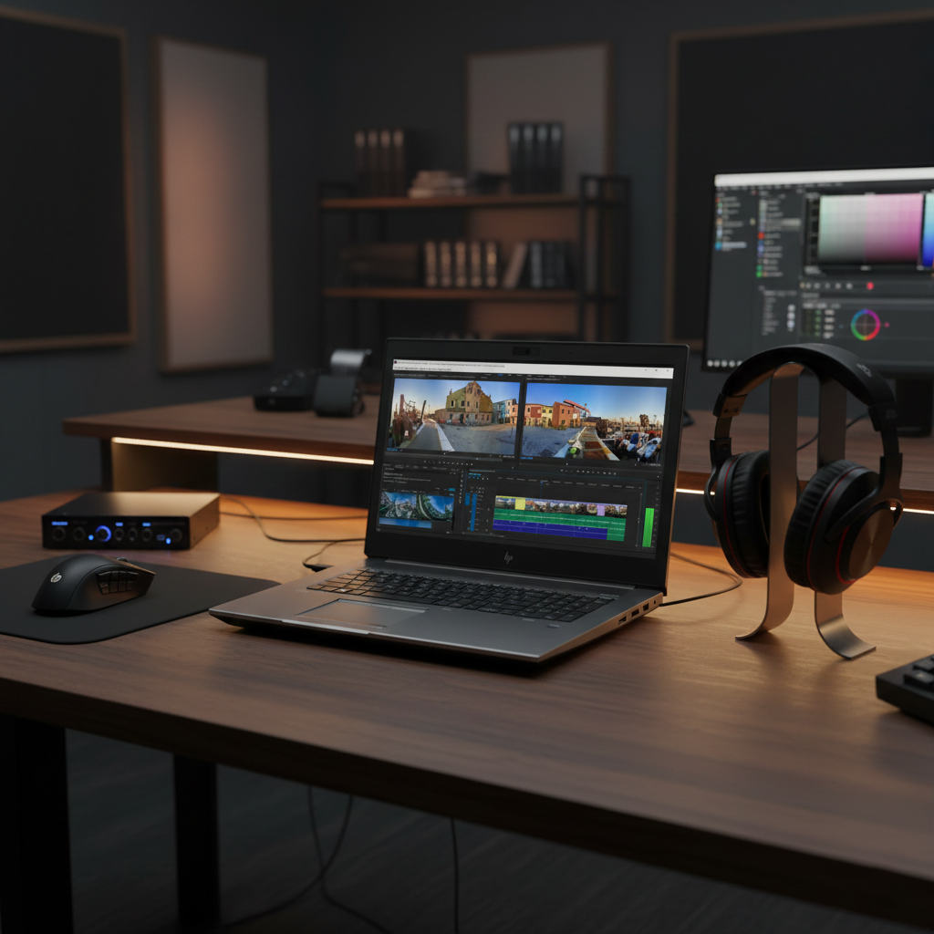 بهترین لپ تاپ استوک تا 35 میلیون: لپ‌تاپ استوک HP ZBook 17 G5 با پردازنده Core i7