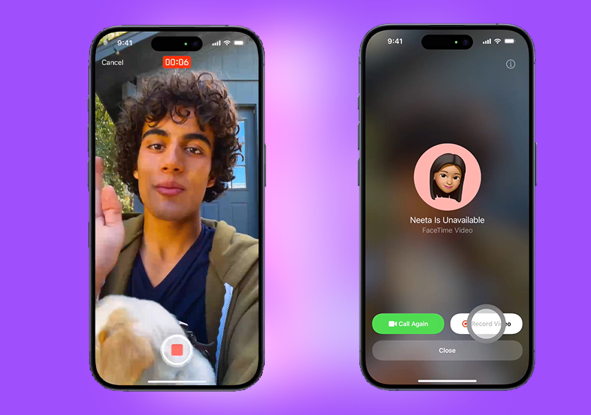 قابلیت  FaceTime در آپدیت ios 17 
