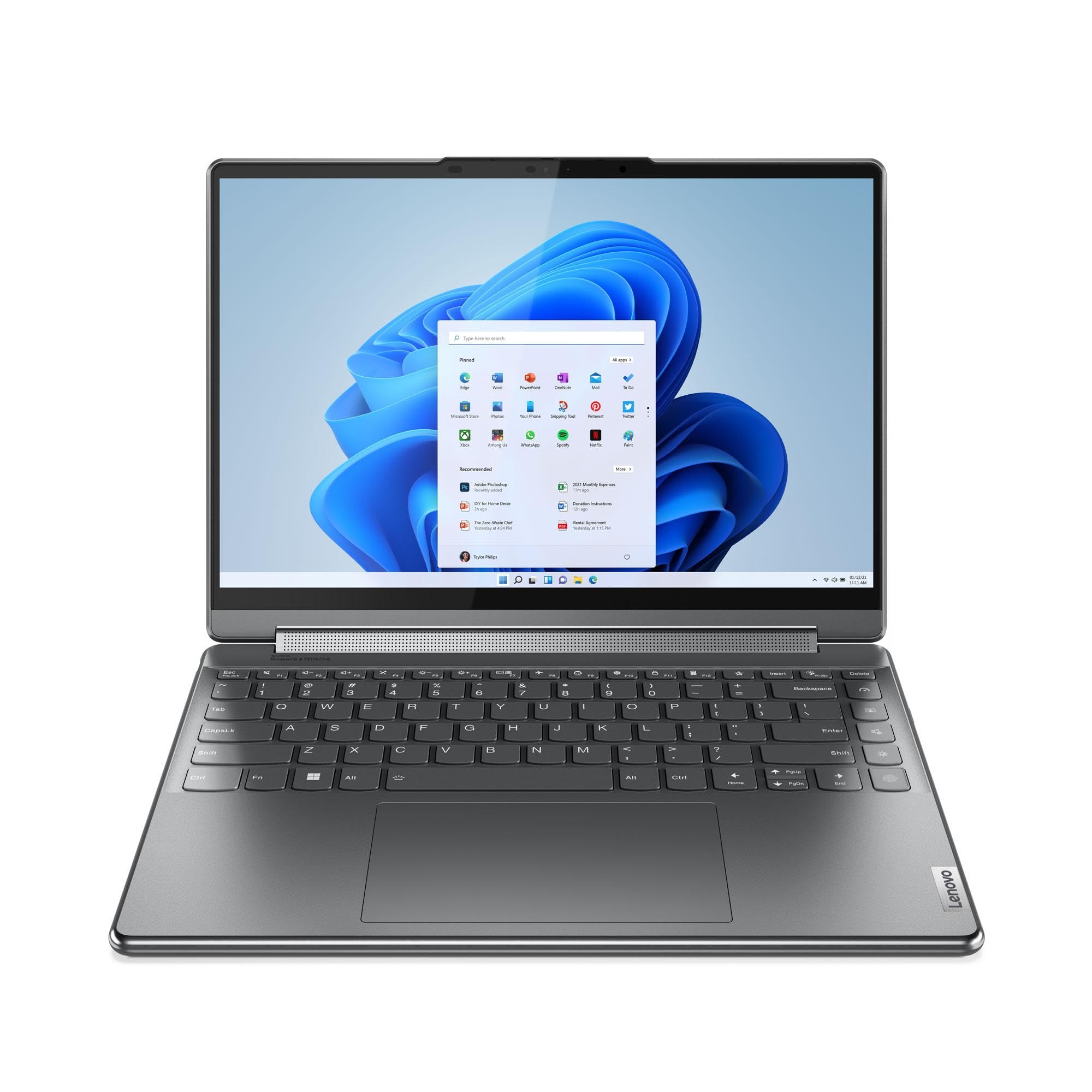 تصویر لپ تاپ گیمینگ لنوو در مدل 12. Lenovo Yoga 9i laptop