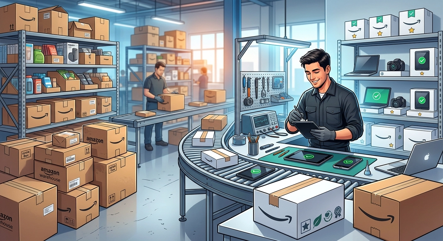 خرید کالای استوک از آمازون