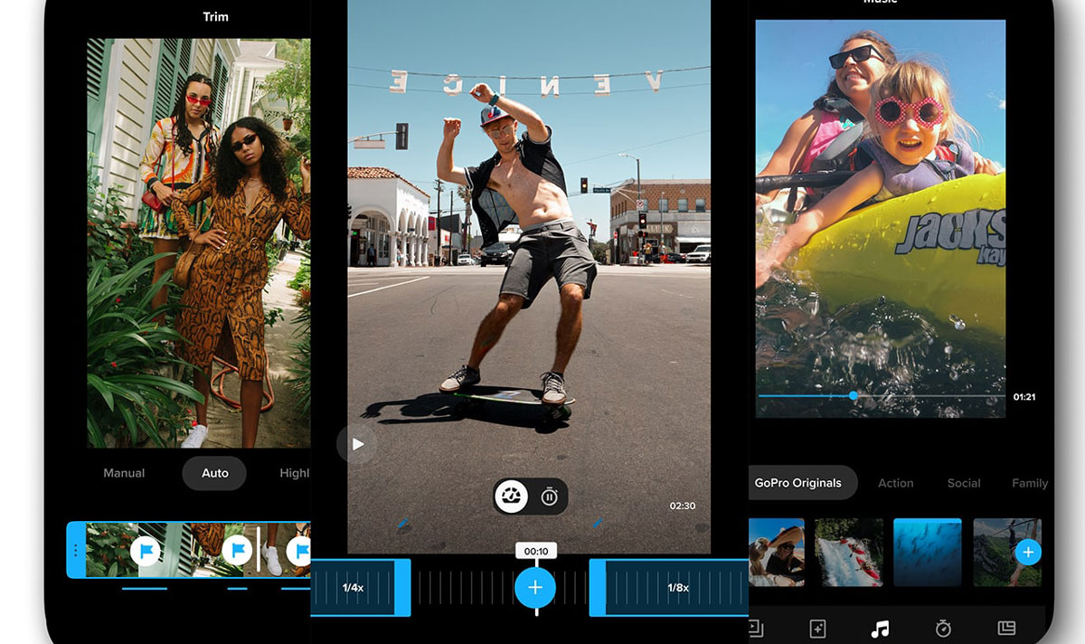 GoPro Quik بهترین برنامه ادیت فیلم حرفه ای برای اندروید