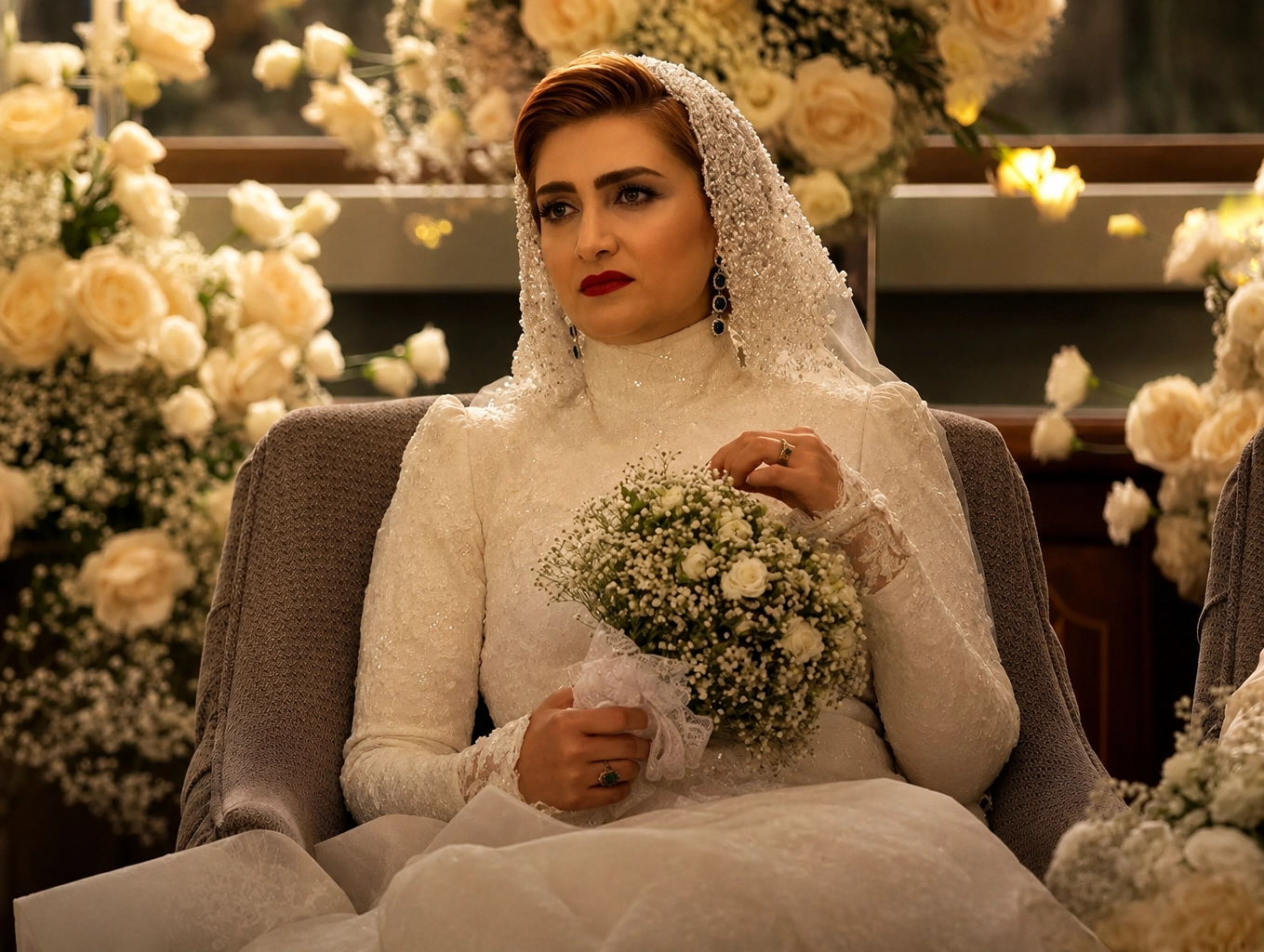 الناز ملک از بازیگران زخم کاری ۴